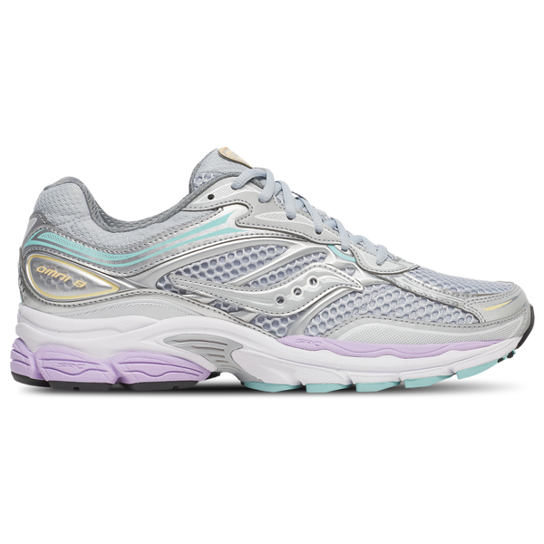 Saucony Progrid Omni 9 - Men's - Grey/Orchid
