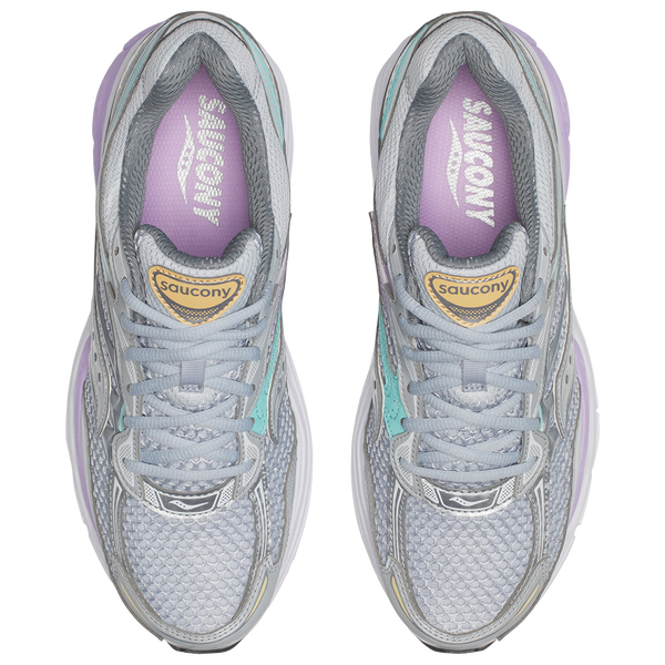 Saucony Progrid Omni 9 - Men's - Grey/Orchid - Image 4