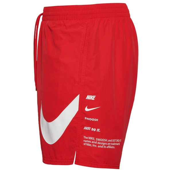 Nike Specs 7" Volley Shorts - Men's - University Red/White - Image 5