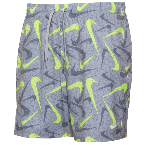 Nike 7" Volley Shorts - Men's - Grey/Wolf Grey
