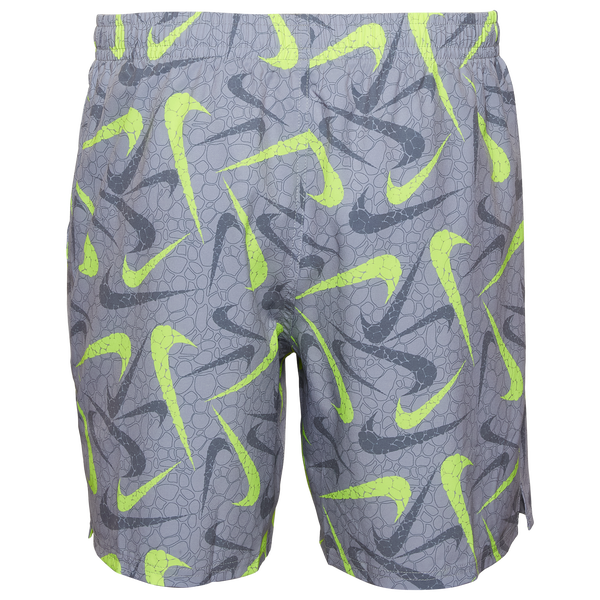 Nike 7" Volley Shorts - Men's - Grey/Wolf Grey - Image 4