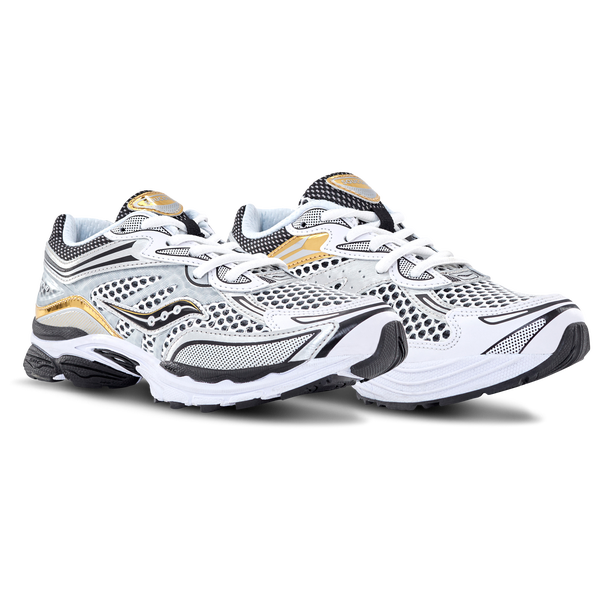 Saucony Omni 9 - Boys' Grade School - Silver/Gold/White - Image 6