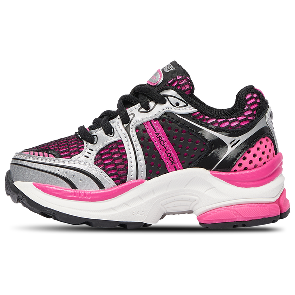 Saucony Triumph 4 - Girls' Toddler - Pink/Black - Image 2