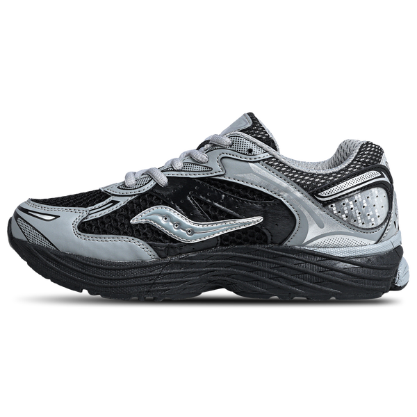Saucony Omni 9 - Boys' Grade School - Black/Silver - Image 2