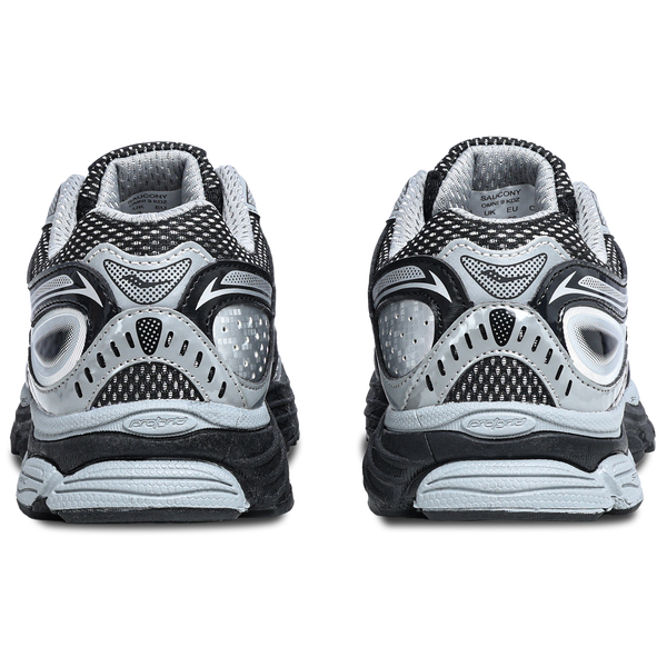 Saucony Omni 9 - Boys' Grade School - Black/Silver - Image 3