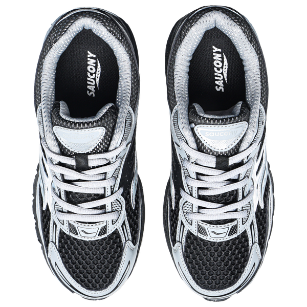 Saucony Omni 9 - Boys' Grade School - Black/Silver - Image 4