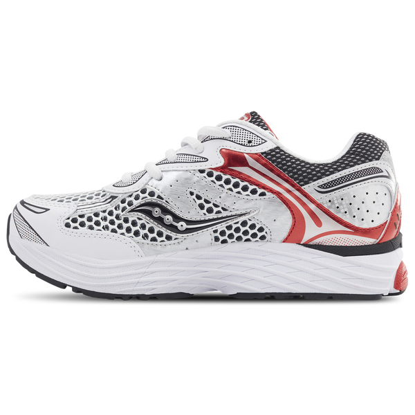 Saucony Omni 9 - Boys' Grade School - White/Red - Image 2