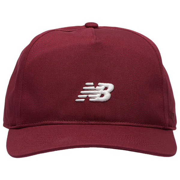 New Balance Core 47 Hitch Cap - Adult - Maroon/White - Image 2