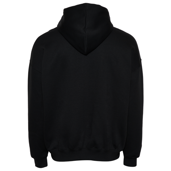 New Balance Oversized Center Embroidered Hoodie - Men's - Black/White - Image 2