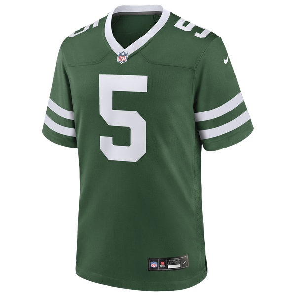 Nike NFL Jets Game Day Jersey - Men's - Sport Green - Image 2