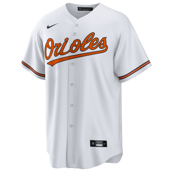 Nike MLB Orioles Home Jersey - Men's - White - Image 2