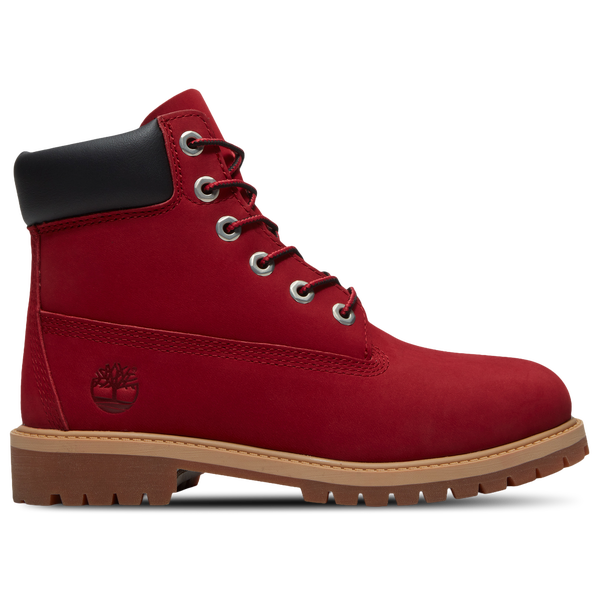 Timberland 6 Inch Boot - Boys' Grade School - Red/Red