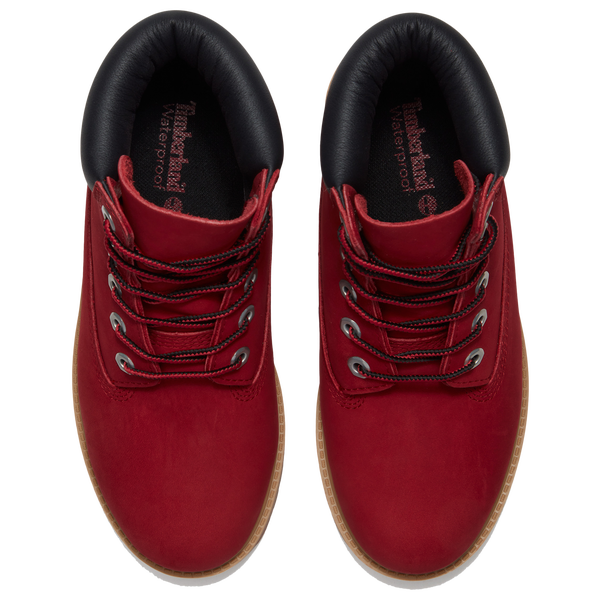 Timberland 6 Inch Boot - Boys' Grade School - Red/Red - Image 4