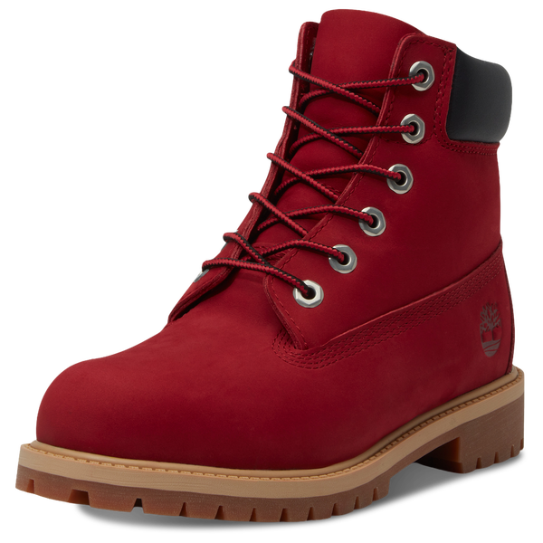 Timberland 6 Inch Boot - Boys' Grade School - Red/Red - Image 8