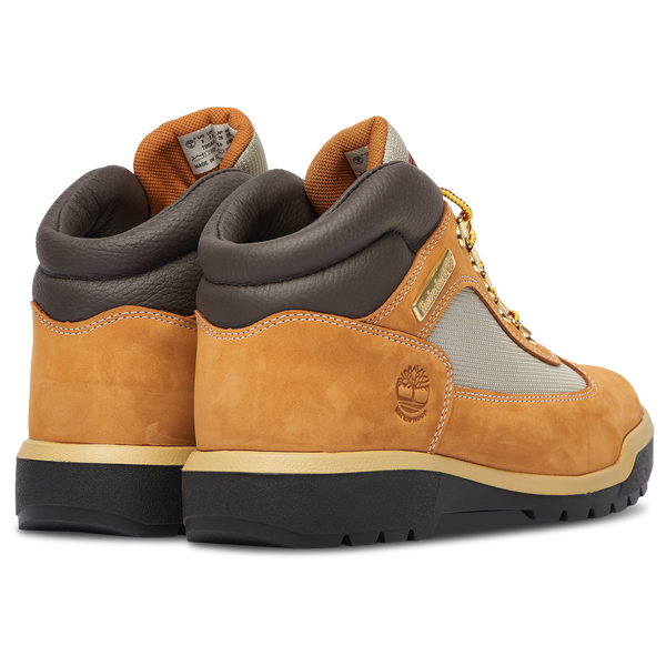 Timberland 6" Hairy Suede Chuka Field Boots - Men's - Black/Wheat - Image 3