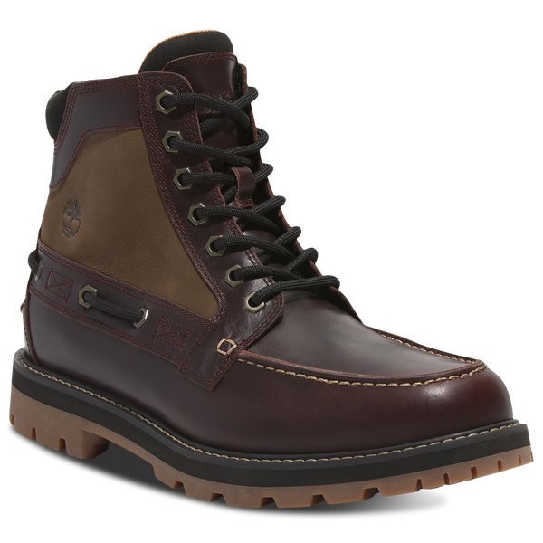 Timberland Britton Road Moc-Toe Boot - Men's - Burgundy/Burgundy/Burgundy - Image 9