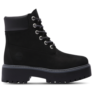 Timberland Stone Street 6" Waterproof Boots - Women's - Jet Black/Black