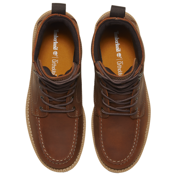 Timberland Britton Falls Mid Waterproof Boot - Men's - Medium Brown/Medium Brown/Medium Brown - Image 4