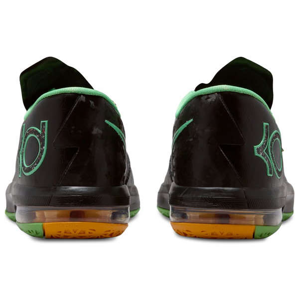 Nike KD VI - Boys' Grade School - Black/Lucid Green/Multi - Image 3
