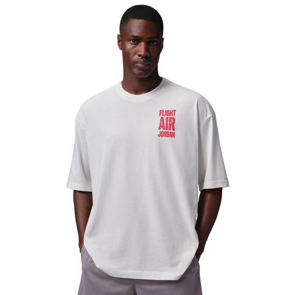 Jordan Flight GFX 96 Short Sleeve Crew - Men's - White