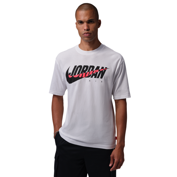 Jordan Swoosh 85 Short Sleeve Crew - Men's - White
