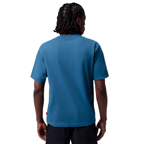 Jordan Swoosh 85 Short Sleeve Crew - Men's - Blue - Image 2