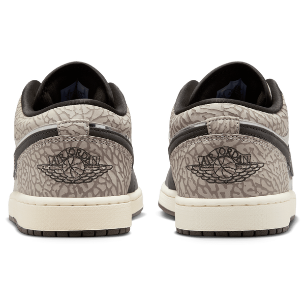 Jordan Air Jordan 1 Low SE V2 Brasil - Men's - Royal/Pewter/Sail - Image 3