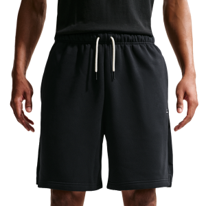 Nike Tech Fit Standard Issue Brush Fleece 8In Short - Men's - Pale Ivory/Black