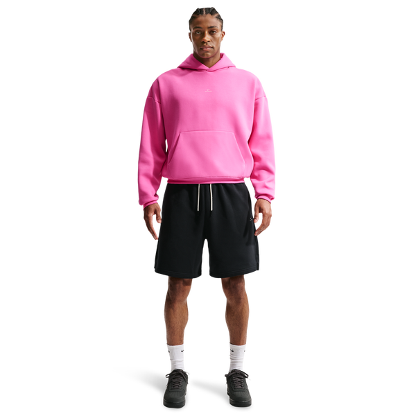 Nike Tech Fit Standard Issue Brush Fleece 8In Short - Men's - Pale Ivory/Black - Image 3