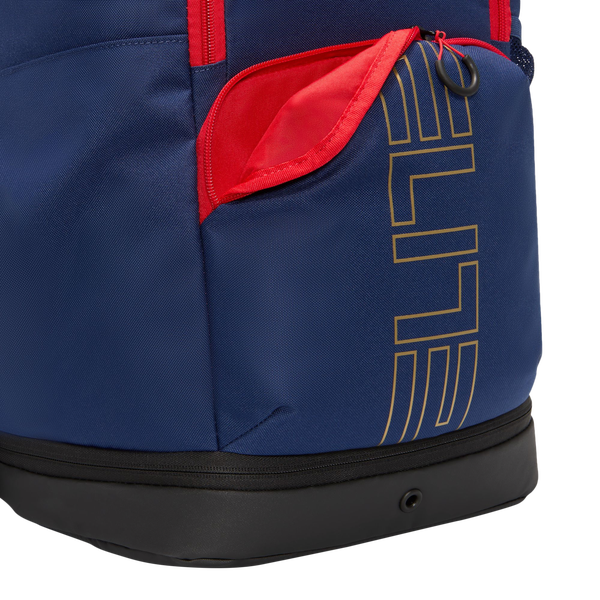 Nike Varsity Elite Backpack - Adult - Red/White/Navy - Image 4