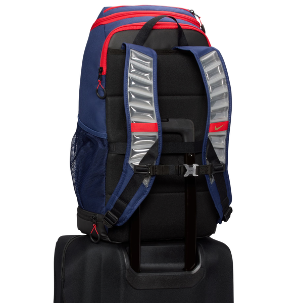 Nike Varsity Elite Backpack - Adult - Red/White/Navy - Image 8