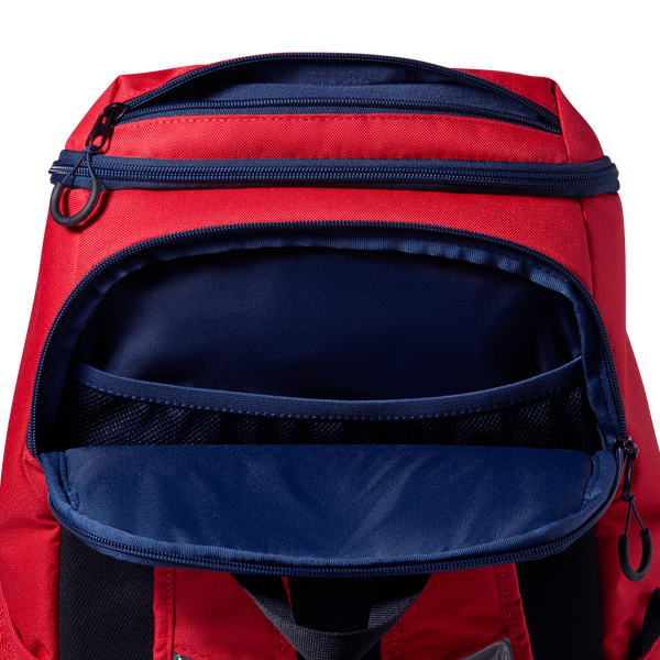 Nike Varsity Elite Backpack - Adult - Black/University Red/Metallic Gold - Image 7