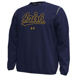Under Armour Notre Dame Unstopable Fleece Jacket - Men's - Navy
