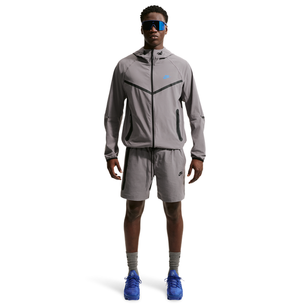Nike Drifit Tech Woven Windrunner FZ Jacket - Men's - Pencil Point/Pencil Point/Blue Crystal - Image 3