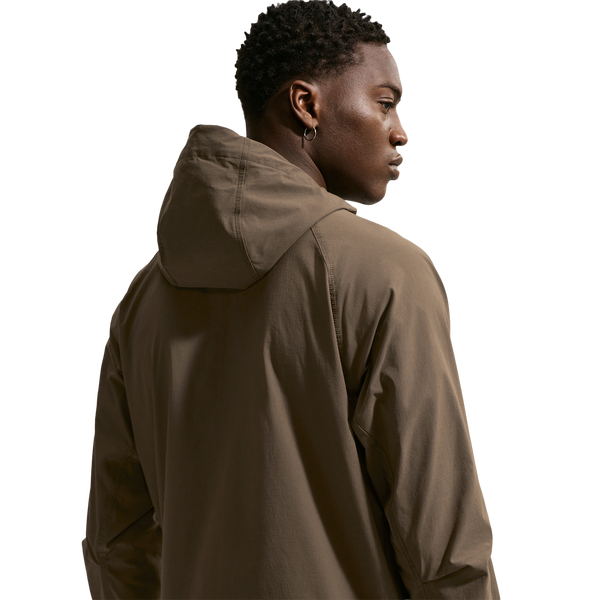 Nike Drifit Tech Woven Windrunner FZ Jacket - Men's - Dark Hazel/Black/Dark Hazel - Image 2