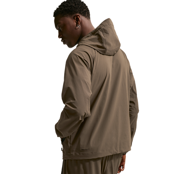 Nike Drifit Tech Woven Windrunner FZ Jacket - Men's - Dark Hazel/Black/Dark Hazel - Image 3
