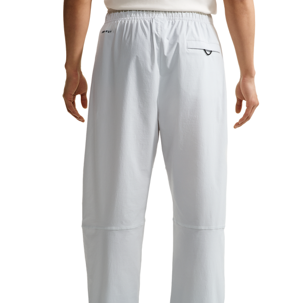 Nike Drifit Tech Woven Pant - Men's - Off White/Off White/Black - Image 2