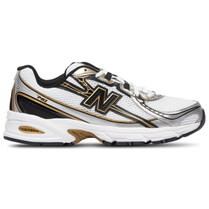 New Balance 740 - Men's - White/Black/Gold