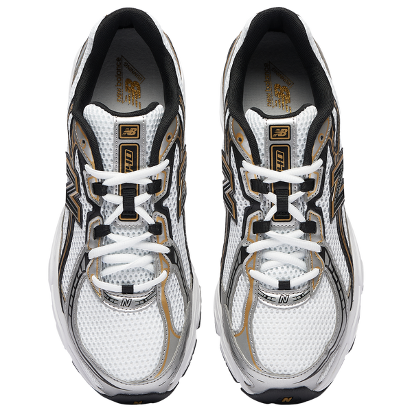 New Balance 740 - Men's - White/Black/Gold - Image 4