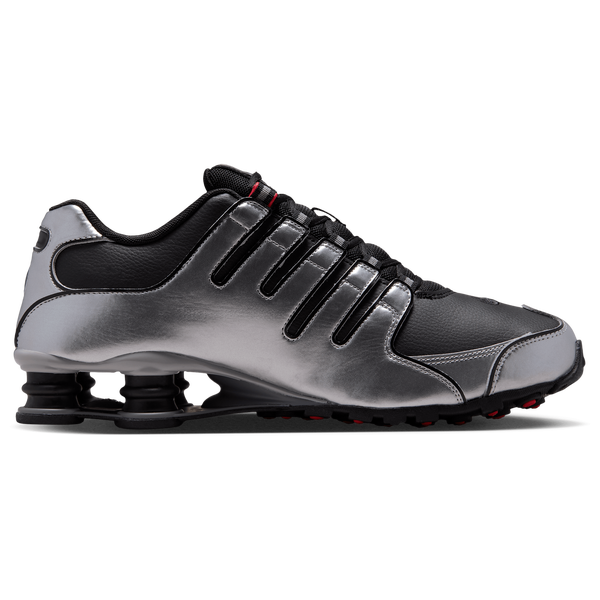 Nike Shox NZ MET - Men's - Silver/Black/White