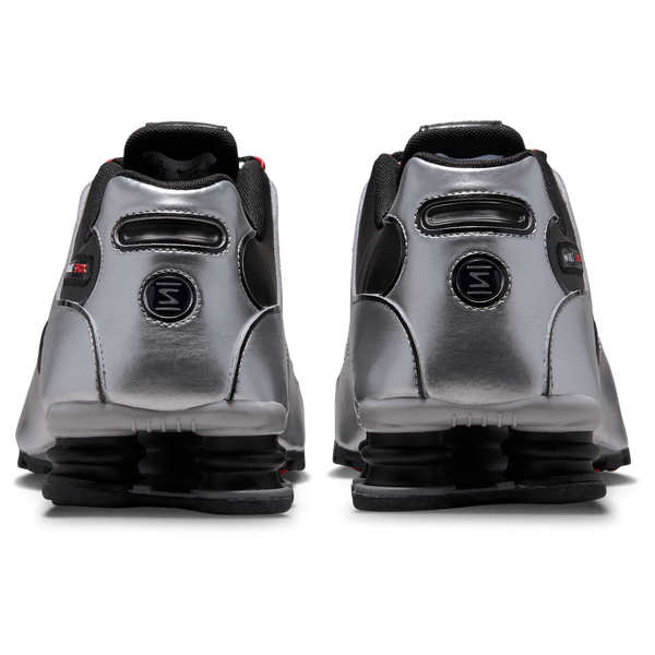 Nike Shox NZ MET - Men's - Silver/Black/White - Image 3