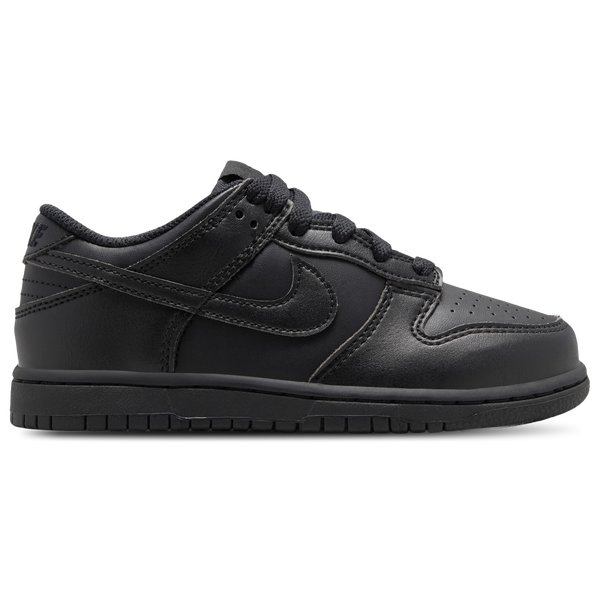 Nike Dunk Low N - Boys' Preschool - Black/Black