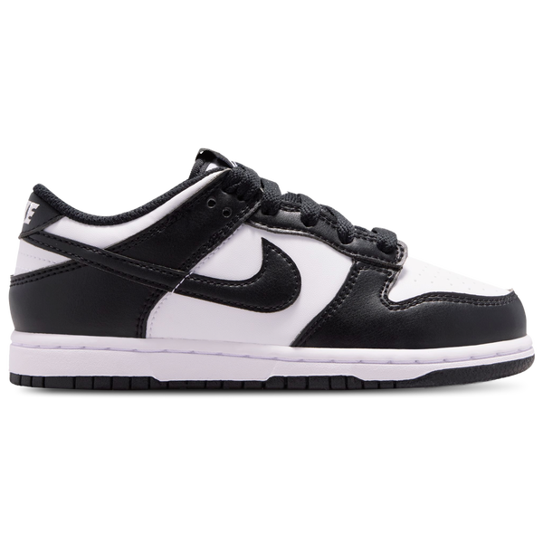 Nike Dunk Low N - Boys' Preschool - Black/White