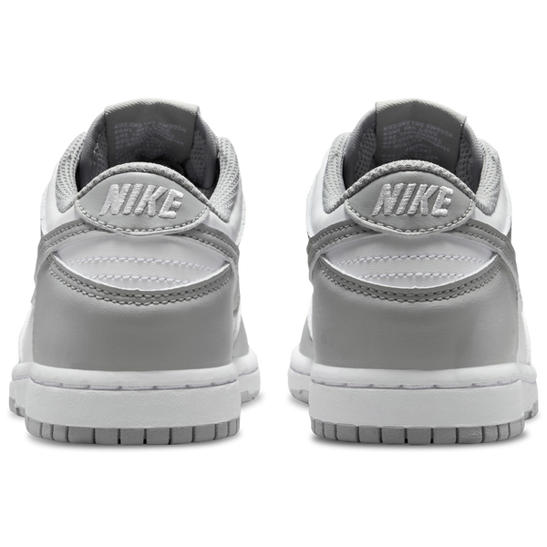 Nike Dunk Low N - Boys' Preschool - White/Smoke Grey - Image 3