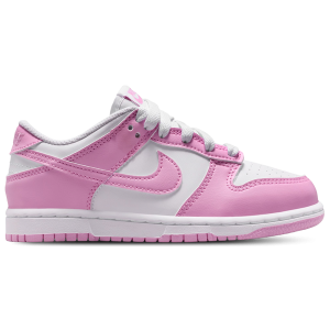 Nike Dunk Low N - Girls' Preschool - Pink Rise/White