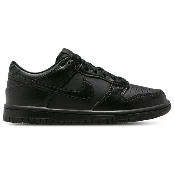 Nike Dunk Low N - Boys' Grade School - Black/Black