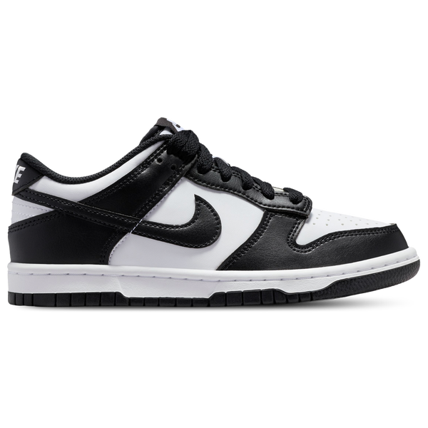 Nike Dunk Low N - Boys' Grade School - White/White/Black
