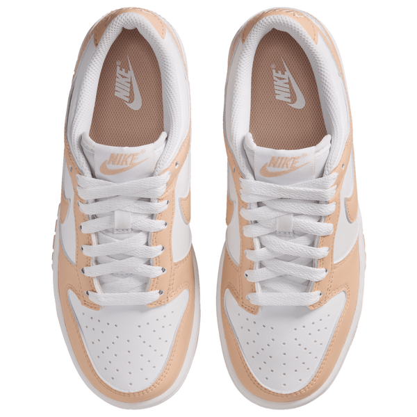 Nike Dunk Low N - Boys' Grade School - White/Shimmer/Shimmer - Image 4
