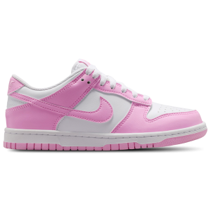 Nike Dunk Low N - Girls' Grade School - Pink Rise/White