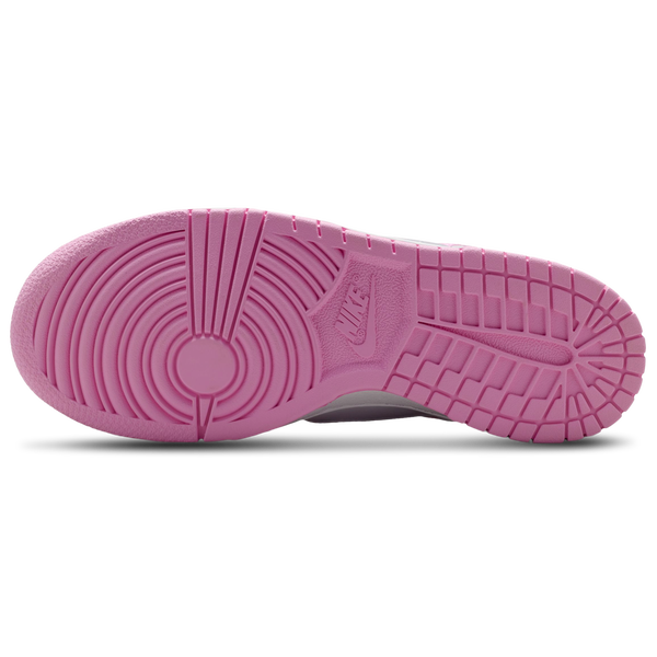 Nike Dunk Low N - Girls' Grade School - Pink Rise/White - Image 5